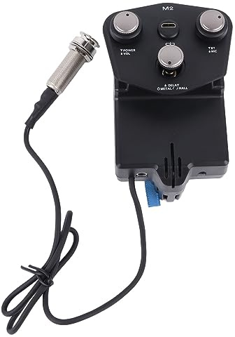 Gitarren-Vorverstärker-Equalizer, Akustischer Schock-Tonabnehmer, Digitaler Tuner mit Reverb-Verzögerung, Telefon 0, Mikrofon für