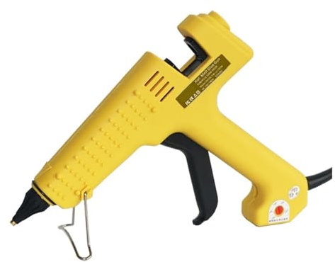 per progetti di bricolage fai da te e riparazioni Kit pistola for colla 250w Temperatura regolabile Pistola for colla a caldo Cassetta degli attrezzi Termostati Fai da te Pistola for colla industriale