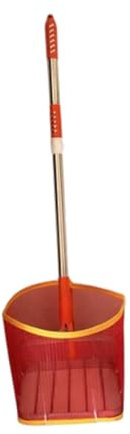 F Fityle Einziehbarer Tischtennis Ball Picker, Tragbarer Multiple Ball Sammler Zum Und Aufbewahrungsbällen, Rot