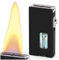 Briquet cool Cigar Large Soft Flame Lighter Butane rechargeable avec briquet à pipe réglable (vendu sans gaz)