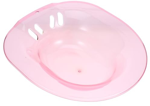 VERDANVERSE Sitzbad für Senioren Ergonomisches Kunststoff Badewannen System für Toilettennutzung für Postpartale Pflege Großes Platzangebot Rutschfest und Bequem