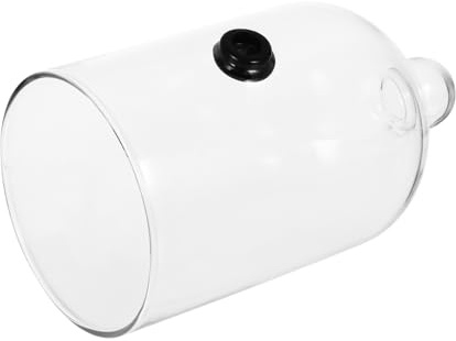 SAFIGLE Copertura Alimentare in Vetro Bianco Pratica e Portatile per Snack e Forno per Conservare e Proteggere Cibo e Dessert in Cucina