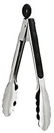 Heavy Duty Stainless Steel Kitchen Catering Tong 23cm/9