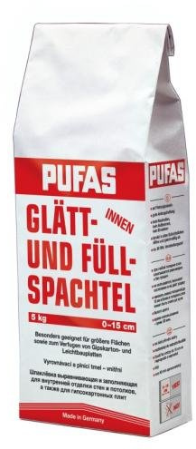 Pufas Glätt- und Füllspachtel 5,000 KG