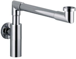 AVENARIUS Flach-Aufputz-Siphon, DN 32 - Linie Universal