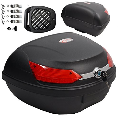 A-pro Top Case Box 48 LT Universal Quick Rlease Motorcycle Scooter Luggage Quad