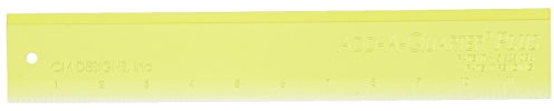 CM Designs Ruler 12 Add-A-Quarter Plus