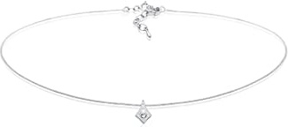 Elli Necklace Choker Astro Crystals 925 Sterling Silver