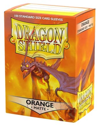 Arcane Tinmen ApS ART11013 Dragon Shield Card Game, Orange