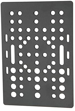 Gantry-Platte, Gantry-Board, Aluminium-Portal-Board, Hochfestes Aluminium-Portal-Board, Schwarz Eloxiert, 3D-Drucker, Lineare Universalführung für Fräsmaschine (Planke)