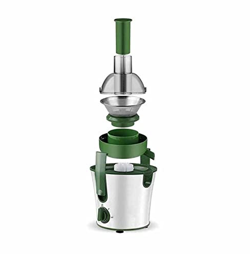 VVHUDA Masticating Slow Juicer, 300W Cold Press Juicer Machine, funzione inversa ad alta resa succo spremiagrumi estrattore con grande scivolo di alimentazione, adatto per l'estrazione di succo di