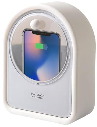 Qtip Wandhalterung Qtip Halterung zur Wandmontage | Wattepadspender für Make-up | Transparente Box für Wattekugeln Wandmontage für Schlafzimmer, Badezimmer, to
