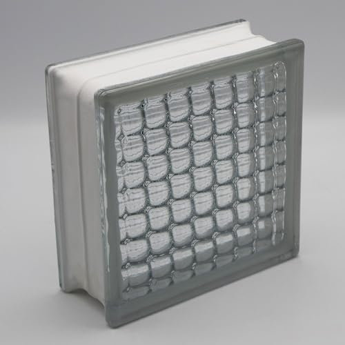 Basic Glasbaustein Candi klar, 19x19x8 cm - 6 Stück