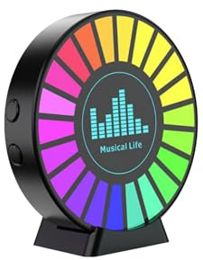 MAGIC SELECT Luce Ambientale RGB, Luci Sincronizzate Con La Musica, Luci Ambientali A Ritmo Dinamico, Luce Decorativa A Induzione Attivata Dalla Voce. Aromaterapia Per L'auto.