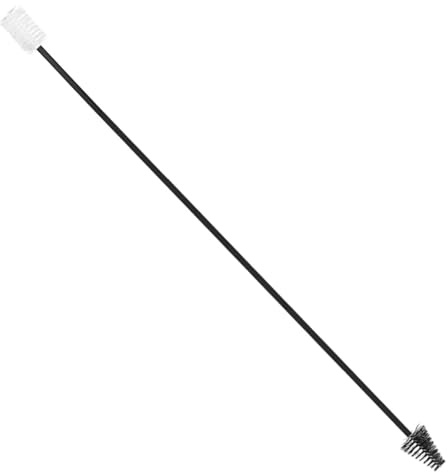GLSTOY Saxophon Reinigungsbürste Doppelseitig Reinigungsstäbchen Für Kleine Bis Bariton Saxophone Robuste Flötenpflegebürste Mit Reinigungsseil Für Instrumentenpflege
