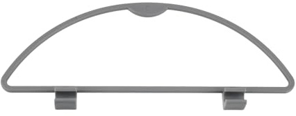 LT Easiyl 1 anneau en D de rechange compatible avec les poubelles Hartal Old Style, 38 mm x 10 mm pour caravanes/camping-cars et bateaux en plastique gris