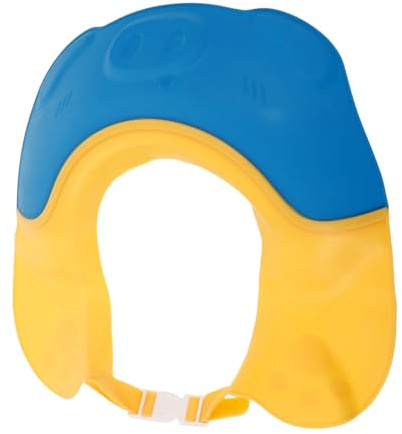 Vaguelly Duschhaube Zum Haarewaschen Haarwaschhut Für Kleinkinder Haube Duschschild Für Junge Mädchen Ohrenschützer Zum Duschen