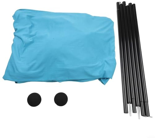 Tenda da spiaggia portatile con ancoraggi a sacco di sabbia, protezione UPF 50+, tenda da spiaggia per esterni, 2,9 x 1,5 m, per 3-4 persone, campeggio, escursionismo, attività in spiaggia, con borsa