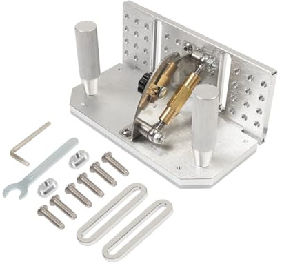 Eieenotee Adjustable Angle Long Sharpening Locator 7-3/4, Belt Grinder Knife Jig-Belt Knife Sharpener Jig-5° to 25°