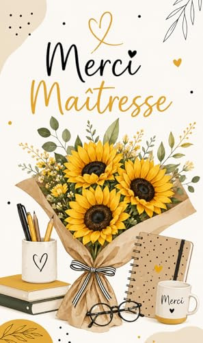 Sachet 10 graines Tournesol Jaune Géant - Cadeau Merci Maîtresse - Fleurs de soleil