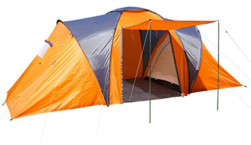 Campingzelt Loksa, 4-Mann Zelt Kuppelzelt Igluzelt Festival-Zelt, 4 Personen