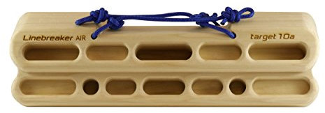 target10a Linebreaker AIR – Mobiles Hangboard fürs Klettertraining | Ideal zum Aufwärmen & für unterwegs | Trainingsboard mit App