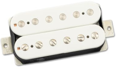 Tonerider Birmingham Bridge Humbucker-Tonabnehmer, weiß, 52 mm F-Abstand, Alnico 5 Magnete, britischer Crunch, ideal für Spulenspaltung, 4-Leiter-Verkabelung, 5 Jahre Garantie