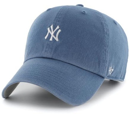 47 MLB Cap Baseball Clean Up Baserunner unstrukturierte Krone verstellbar NY LA kleines Logo Kappe