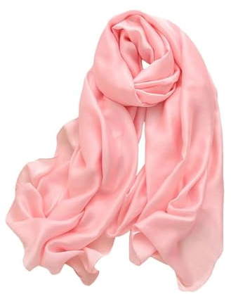 Trillion London® Seidentuch Damen Tücher Halstuch Geschenk für Frauen | 180 × 90 cm biete, Vielseitig tragbar als Halstuch, Schal, Kopftuch oder Schultertuch für jeden Anlass