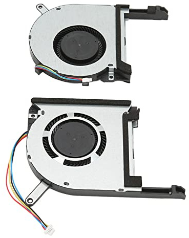 Interner Laptop-Lüfter, Ersatz-Laptop-Lüfter, Guter Wärmeableitungskühler, 4-polig, für ASUS TUF Gaming A15 FA506 IV FA506IU FA506IH FX506IU FX506LH(CPU- und GPU-Lüfter)