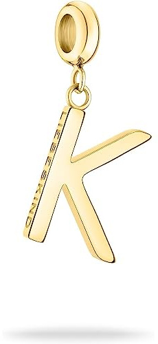 LIEBESKIND BERLIN Charms Collection Charms-Anhänger aus Edelstahl in Gold – Personalisiere Dein Schmuckstück - Geschenkidee