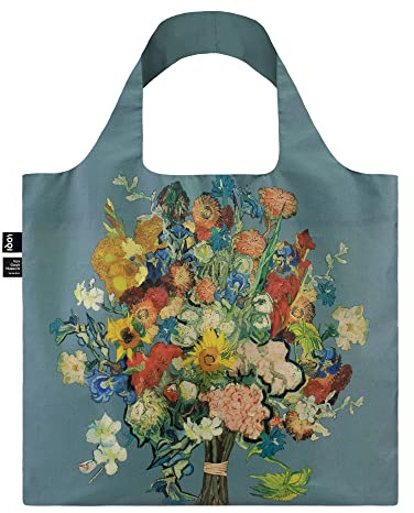 Loqi Van Gogh Tasche zum 50. Hochzeitstag, Blau, bunt, Zeitgenössisch