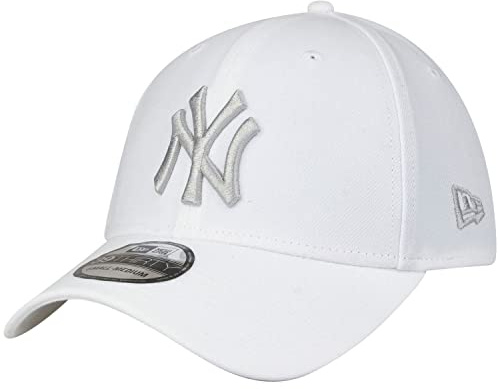 New Era 39Thirty Stretch Cap - New York Yankees weiß - M/L