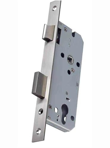 Serratura da infilare Foro Yale Entrata mm.45 Frontale INOX