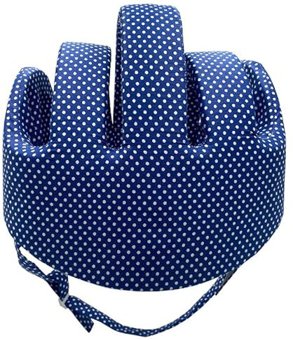 Joyfitness Casque de Protection pour Personnes Âgées, Casque de Sécurité Anti-Chute Chapeau de Protection de Tête Coton Respirant Chapeau Anti-Collision Vieil Homme