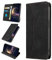 KANVOOS Handyhülle für Google Pixel 4A 4G Hülle, Premium PU Leder Flip Klappbar Stoßfeste Schutzhülle [Kartenfächern], Wallet Case Hülle für Google 4A 4G (Schwarz)