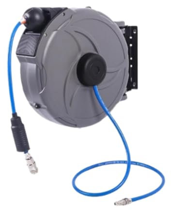 LOVIVER Retractable Air Hose Reel Airline Compressor Reel Premium