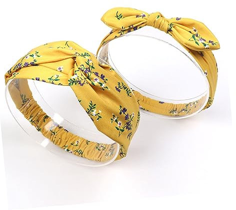 Toddmomy Conjunto De Diademas Para Hijos Banda Elástica Anudada Cabello Para Mamá Para Viajes y Vacaciones Cinta De Pelo