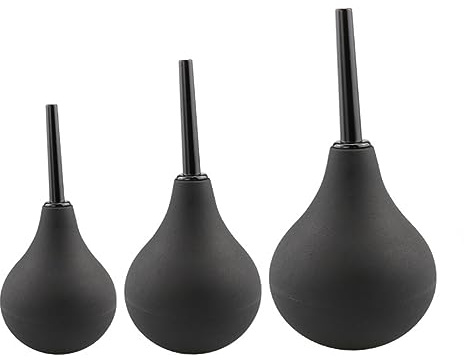 PACKOVE Großer Aurilave Ohrreinigungsball 224 Ml Aus Bpa Freiem Silikon 2 Stück Schwarz Mit Glatter Konischer Spitze Für Sichere Reinigung Von Ohren Und Elektronik Für Babys Kinder Und Erwachsene