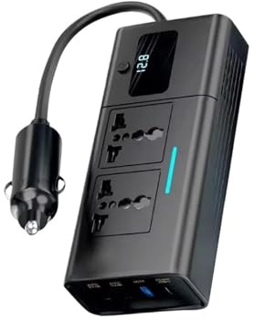 Transformateur Onduleur 220 V pour Voiture Convertisseur De Tension 12 V À 220 V 200 W pour Véhicules 12 V