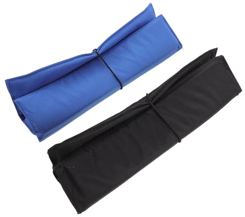 BESPORTBLE Cuscino Pieghevole da Esterno Oxford Set 2 Pezzi Portatile e Leggero per Escursioni Campeggio e Stadio Cuscino da Viaggio da Zaino in Spalla per Sport all’Aria Aperta
