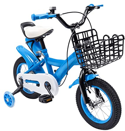 12-16 Inches Kids Bike for Girls Boys, Children Bicycle with Stabilisers