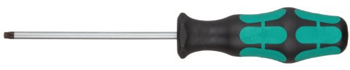 Destornillador Torx® con orificio, Dimensions: T 20, Largo: de la hoja 100 mm, largo total 198 mm, diámetro de la hoja: 4,5 mm
