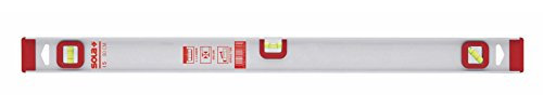 Sola 1255101 Alu-I-Wasserwaage I 5 80 cm in grau/rot