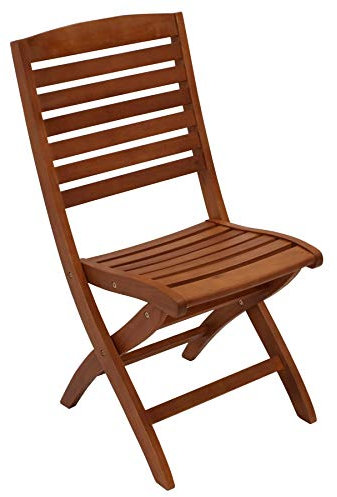 DEGAMO Gartenstuhl Klappstuhl Capo aus Eukalyptus Hartholz, klappbar, 2 STÜCK