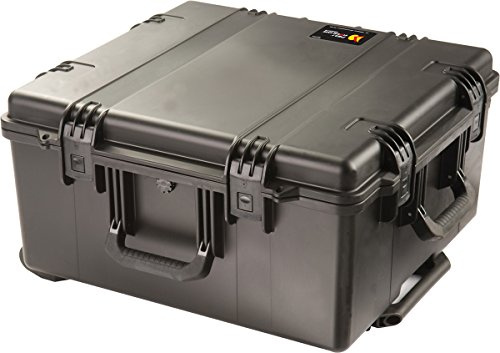 PELI Storm IM2875 Maleta de Transporte Profesional con Ruedas y asa telescópica para Equipos frágiles, Resistente al Agua y al Polvo, 89L de Capacidad, Fabricada en EE.UU., sin Espuma, Color Negro