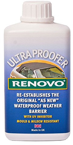 Renovo Fabric Convertible Hood Ultra Proofer 500ml Kit **INCLUDES APPLICATOR BRUSH**