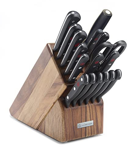 Wusthof Gourmet Bloc de 18 pièces en Acacia