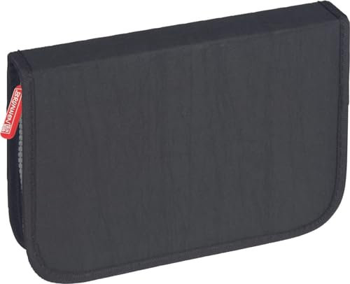 BRUNNEN Federmäppchen | 2 Klappe(n), schwarz