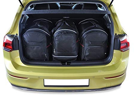 KJUST Dedizierte Reisetaschen 3 stk kompatibel mit VW GOLF HATCHBACK VIII 2019+
